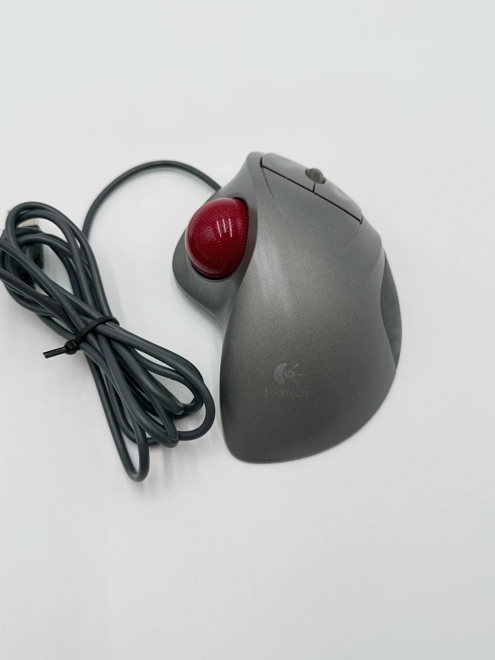 Logitech TrackMan Wheel T-BB18 USB Wired Trackball Mouse Tested
